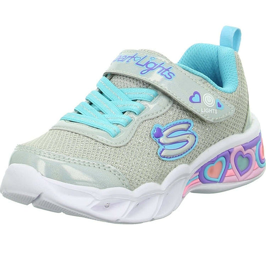 Scarpe da Bambina SKECHERS art.302304LGYMT gray Sneakers con luci