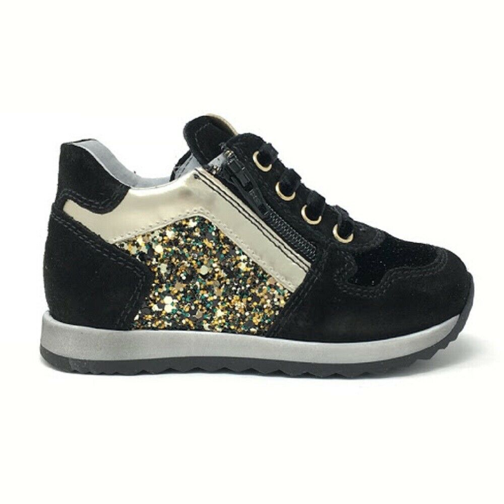 Scarpe da bambina Nero Giardini - Art. A921221F NERO GLITTER