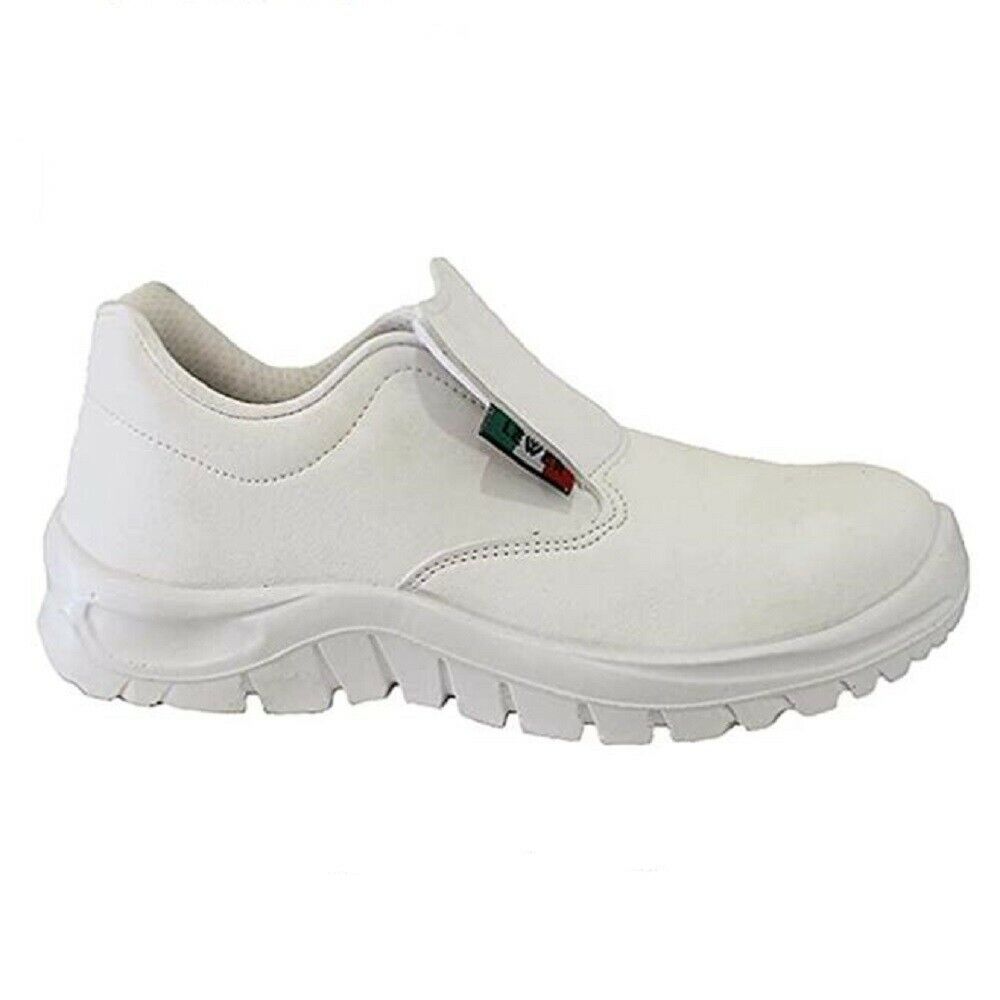 Scarpe da lavoro Unisex/Uomo LEWER Art. 3900M S2 BIANCO  Antinfortunistica bassa