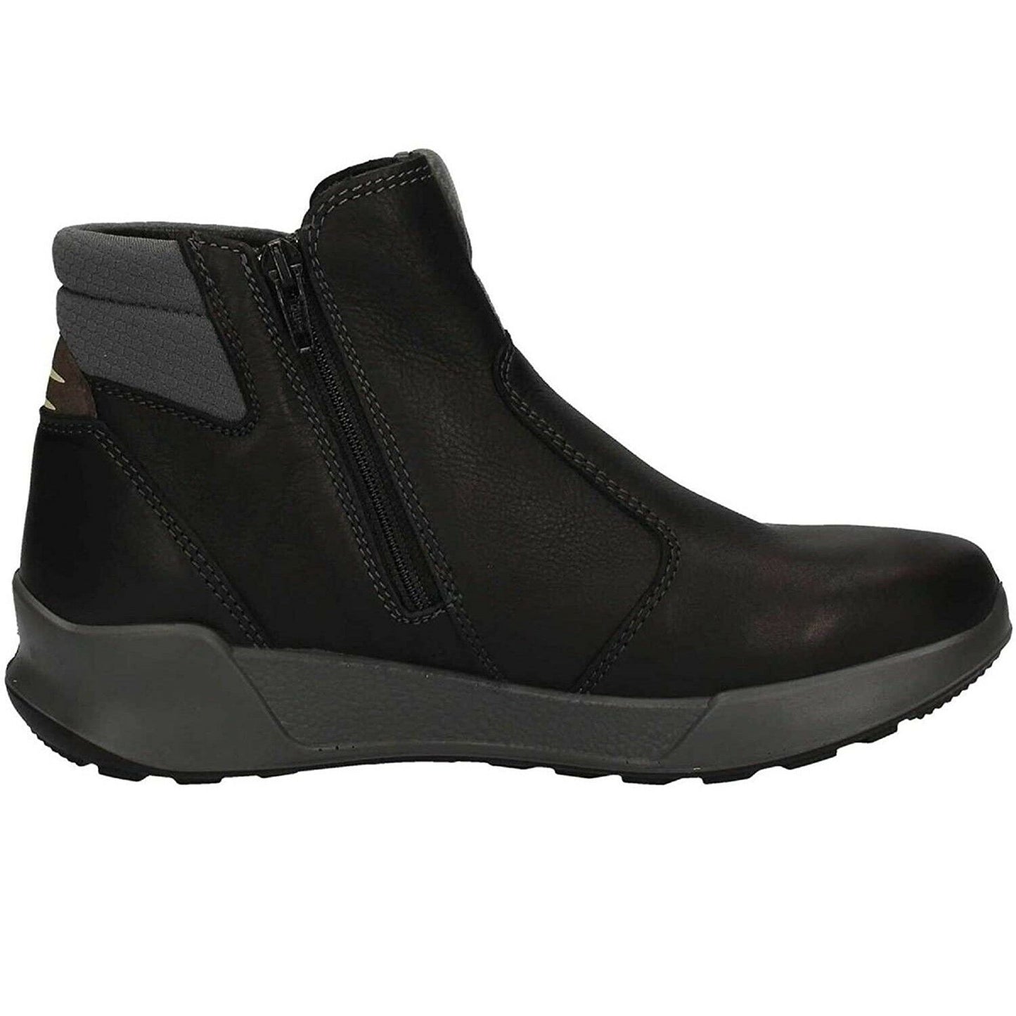 Scarpe casual da donna GRISPORT- art.6411T1 stivaletto nero in pelle