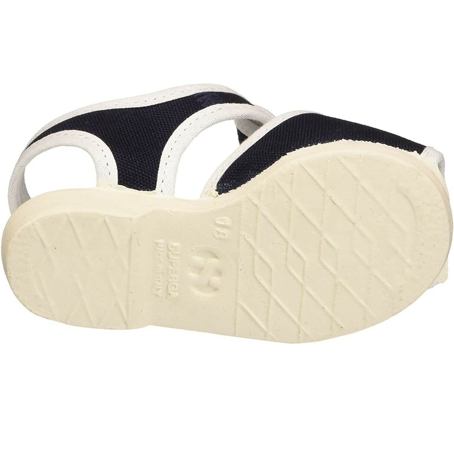 Scarpe da Bambino SUPERGA - Art. 1200 COTJ Blu bianco sandalo tessuto