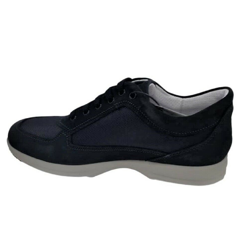 IGI&CO - Art. 7119100- sneakers Uomo-  Colore Scamosciato Blu- Materiale Scamosciato