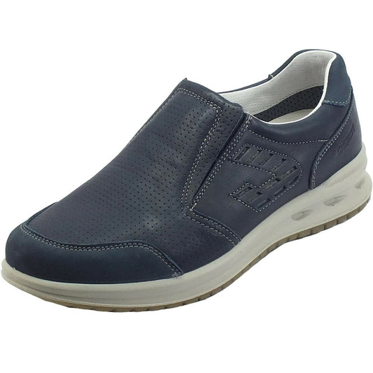 Scarpe uomo Grisport - Art. 43003T17 NAVY MOCASSINI  in pelle casual