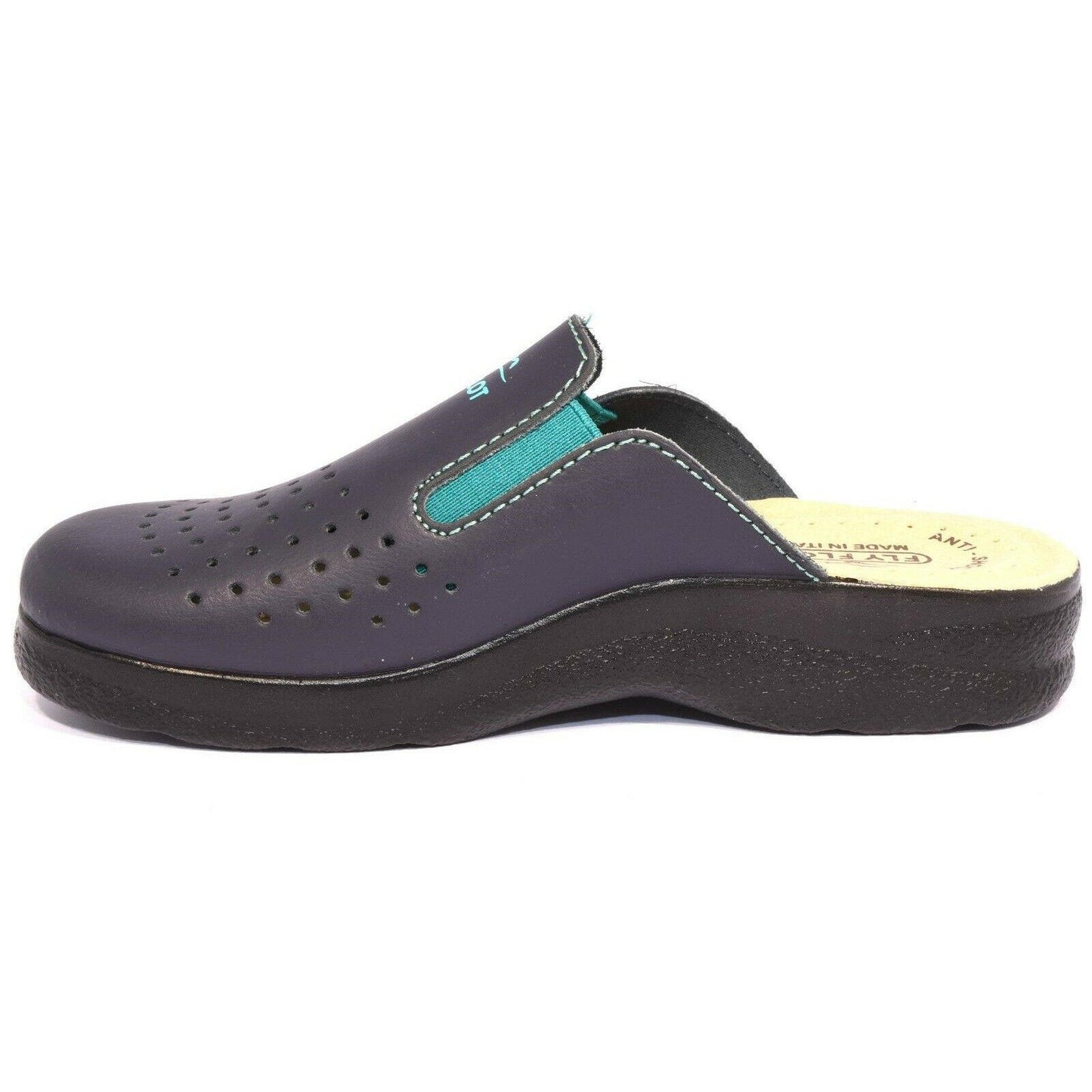 Scarpe da Donna Fly Flot - Art. 81474 Sabot professionale Blu