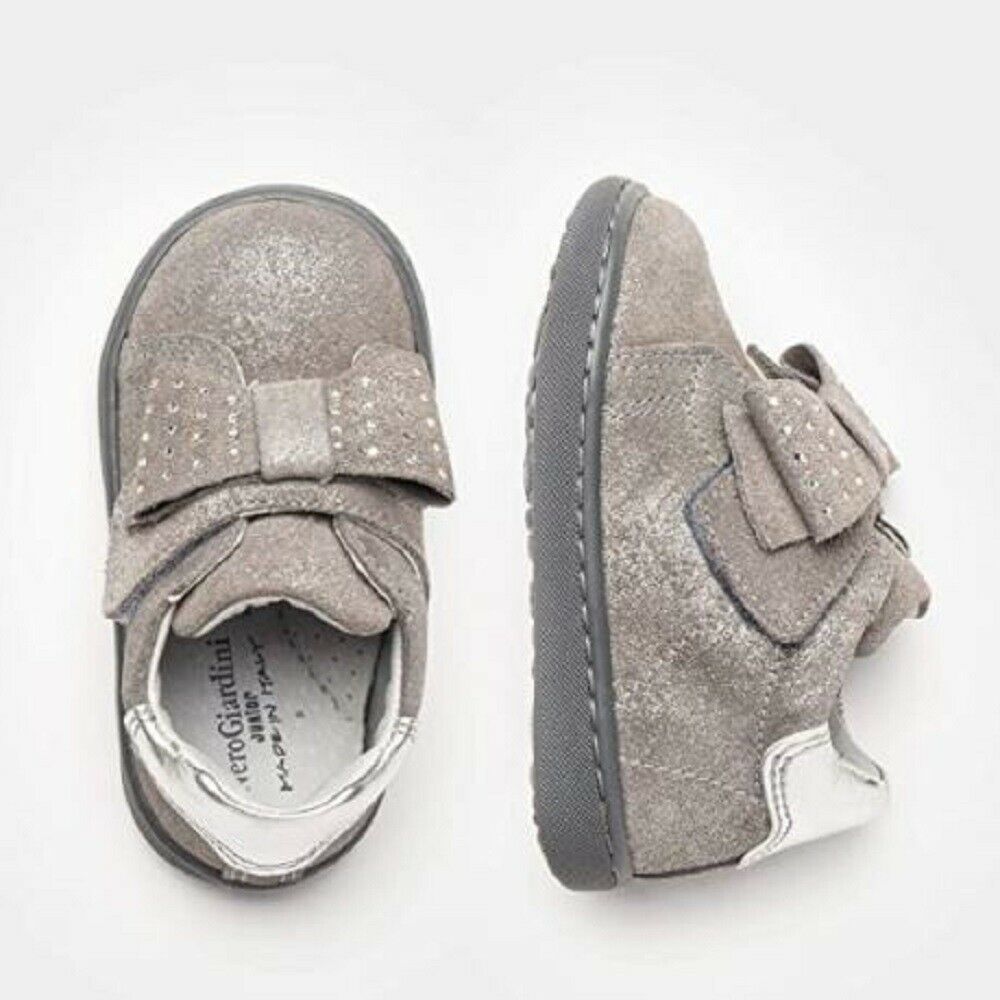 Scarpe da bambina NeroGiardini - Art. A918000F GRIGIO sneakers a strappo