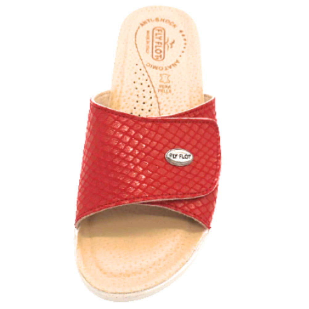 Scarpe da Donna FLY FLOT Art. T5G16GE ROSSO ciabatte con strappo comfort