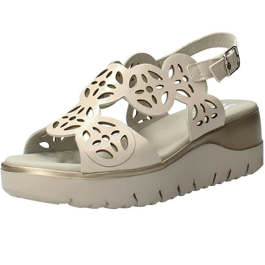 Scarpe da Donna CALLAGHAN - Art. 26510 - Sandalo MALORY( BEIGE) zeppa media