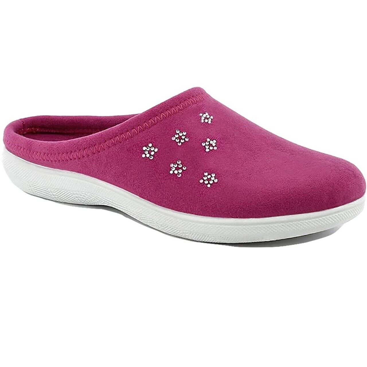 Scarpe donna Inblu - Art. BS44 pantofola fuxia in velluto confort