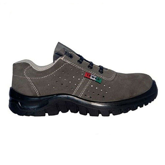 Scarpe da Uomo LEWER - Art. 03101G Colore Grigio Scarpa bassa Antinfortunistica Lavoro