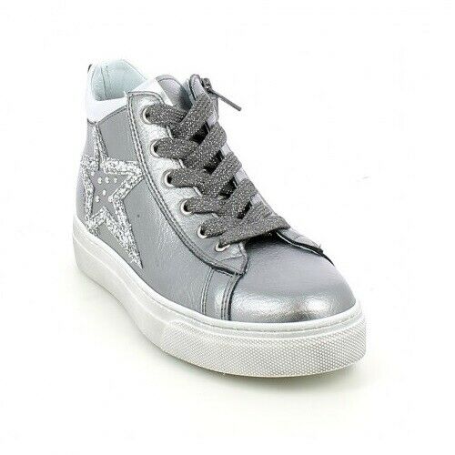 Scarpe junior NeroGiardini - Art. A931238F ARGENTO sneakers alto